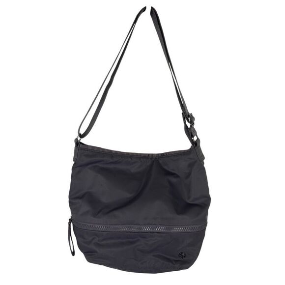 LULULEMON Go Lightly Shoulder  Crossbody Bag Purse MAG Magnum O/S Gray purple - Picture 1 of 15